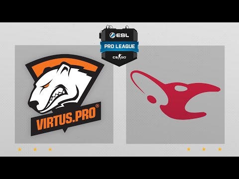 CS:GO - Virtus.Pro vs. mousesports [Mirage] Map 1 - ESL Pro League Season 4 - EU Matchday 24