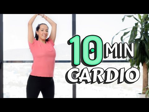 Rutina de CARDIO y GIMNASIA en 10 Minutos para Mayores | Fisioterapia Querétaro Mariana Quevedo