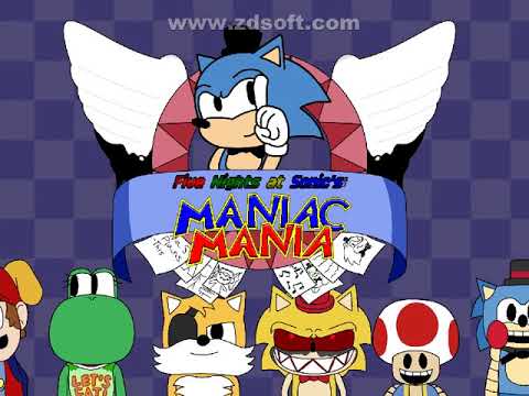 Fnas соник. Maniac mania fnas 2. Sonic s maniac mania. Five nights at sonic maniac maniac. Sonic s maniac mania.