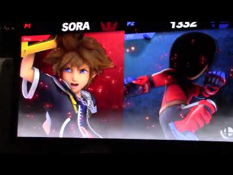 Bleggaman (Sora) vs. FireThePyro (Mii Brawler) - Losers Round 3 - Pub Brawl 18