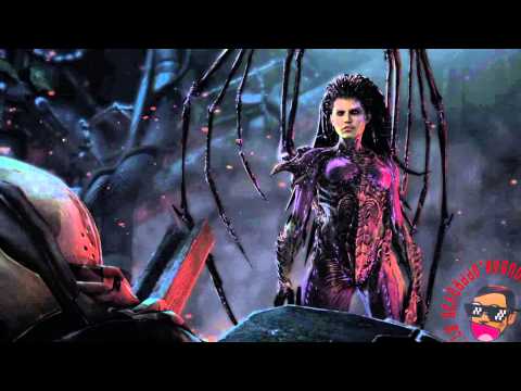 Alternate General Warfield Death Scene w/ Primal Zerg Kerrigan | Starcraft 2 Heart of the Swarm