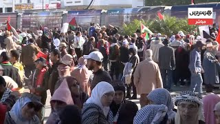مباشر.. مسيرة حاشدة للتضامن مع الشعب الفلسطيني وسط العاصمة الرباط thumbnail