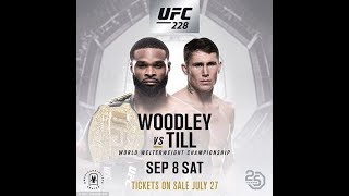 UFC 228: Тайрон Вудли против Даррена Тилла