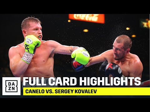 Canelo vs. Sergey Kovalev FULL CARD HIGHLIGHTS