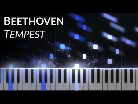 Beethoven - Tempest (Sonata No.17, 3rd Movement) [Piano Tutorial]