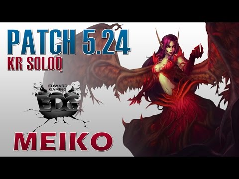 EDG Meiko - Morgana Support - KR SoloQ