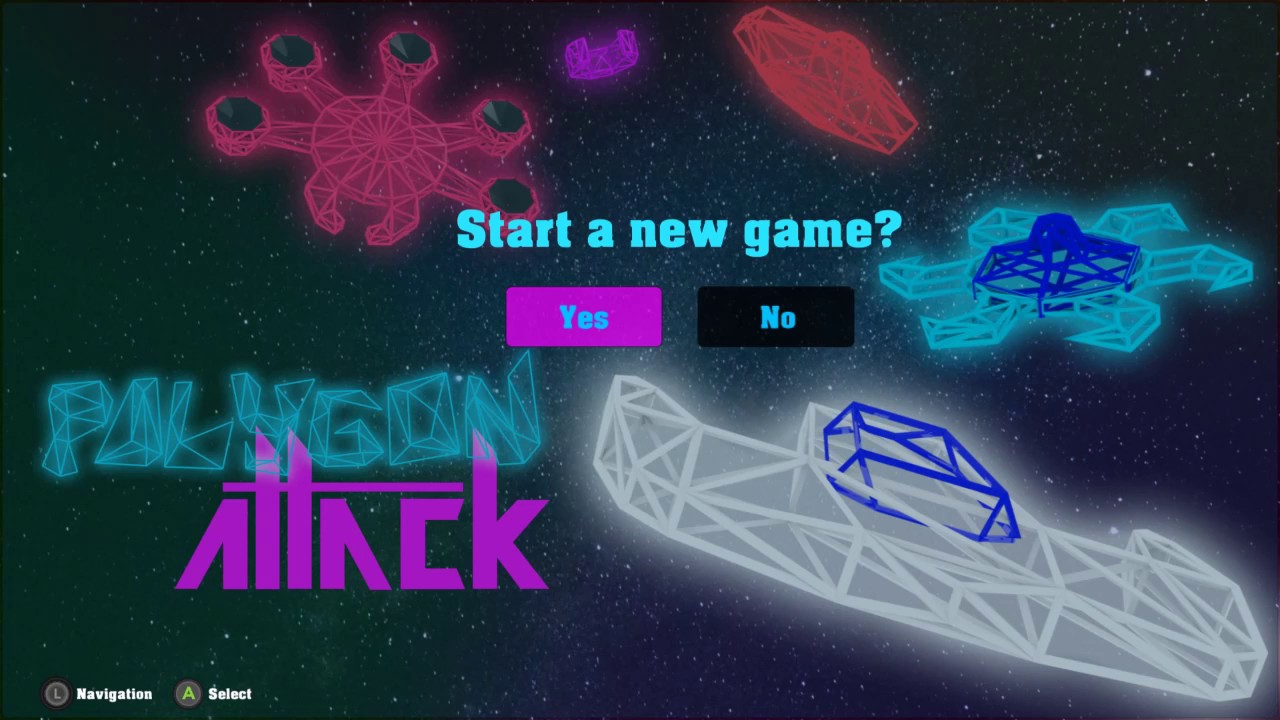 Polygon Attack - PC - LONGPLAY (BORING)