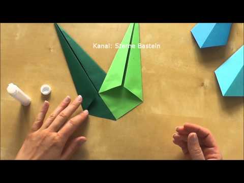 Sterne Basteln - Weihnachtsdeko basteln mit Kindern - Weihnachtssterne selber machen