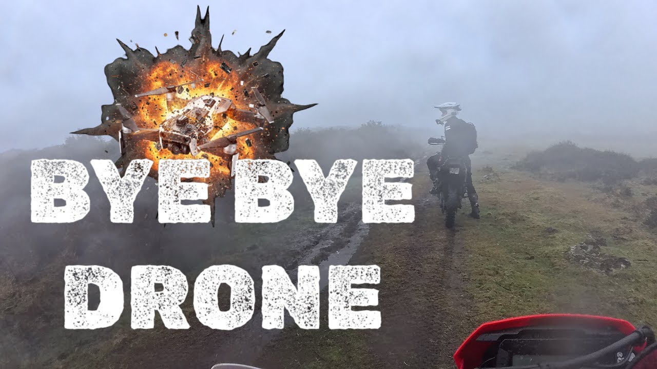 We lost the DRONE! 💥😭 | Galicia by motorcycle #2