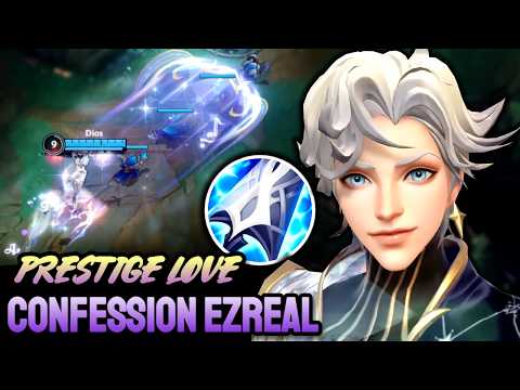 WILD RIFT PRESTIGE LOVE CONFESSION EZREAL - TOP SERVER GAMEPLAY - CHALLENGER RANKED