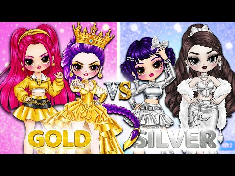 K-Pop Demon Hunters | Gold Girl vs Silver Girl Digital Fashion Battle