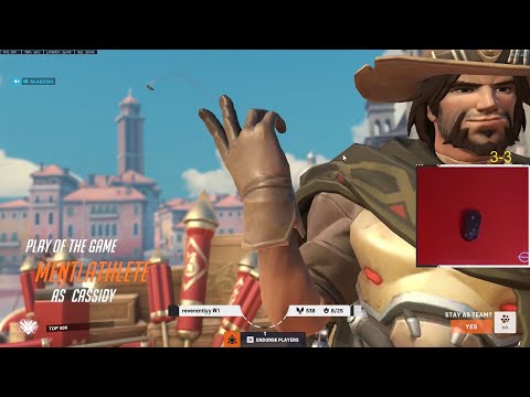 POTG! 50 ELIMS! 29K DMG! GALE SOJOURN + CASSIDY OVERWATCH 2 SEASON 3 TOP 500 GAMEPLAY