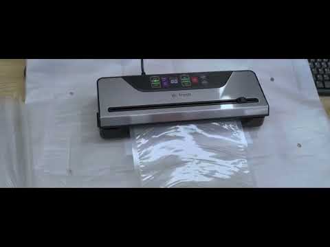 About how to troubleshoot while the vacuum sealer being unable to seal after vacuuming