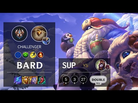 Bard Support vs Lulu - EUW Challenger Patch 11.22