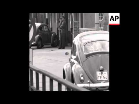 CAN234 PATROL BOATS ON THE RIVER ELBE AND CHECKPOINT ALPHA AT HELMSTEDT