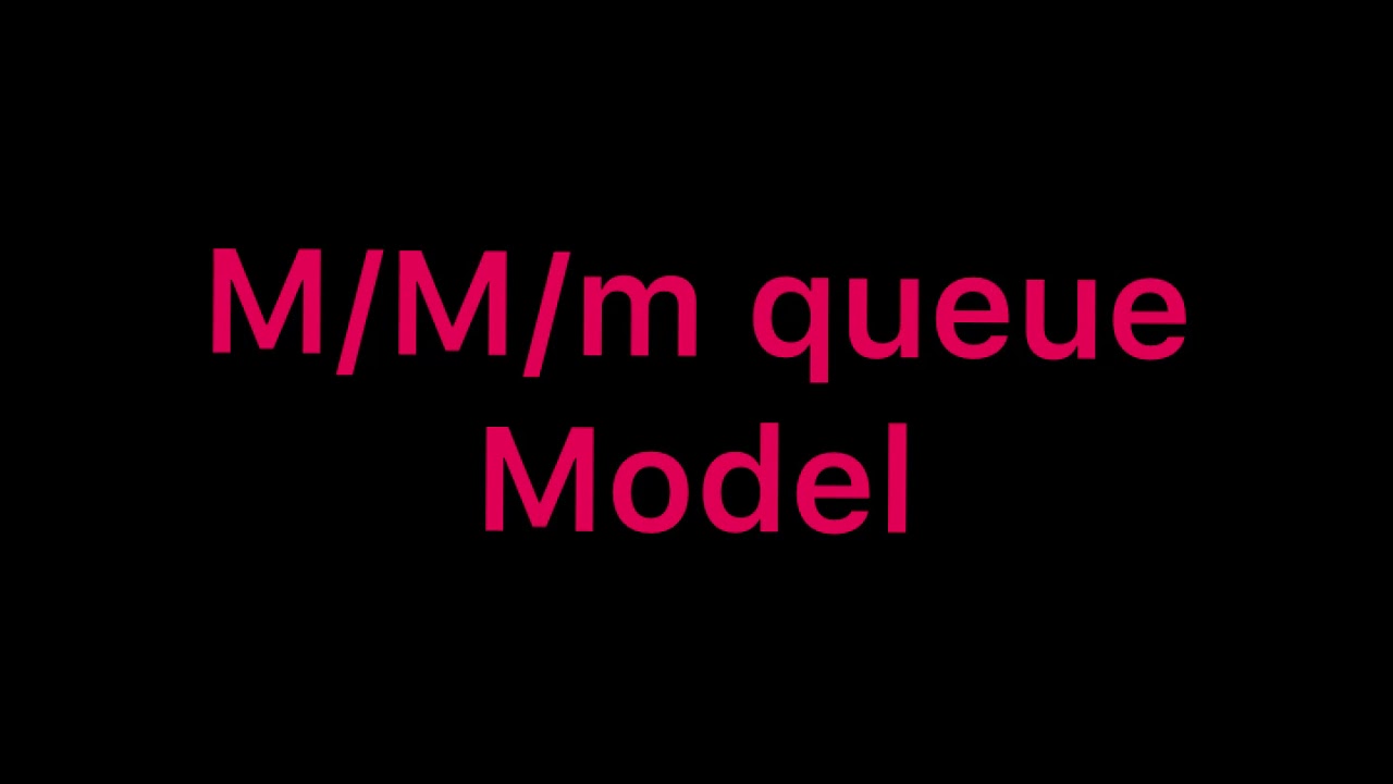 M/M/m queue model | lec-5 | computer network | ECE | GECJ | RTU