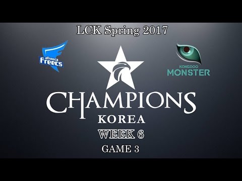 LCK Spring 2017 - Week 6 - AFS vs KDM GAME 3