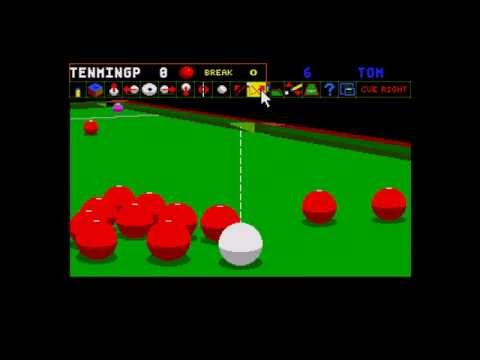 Jimmy White's 'Whirlwind' Snooker ... (Sega Genesis) Gameplay