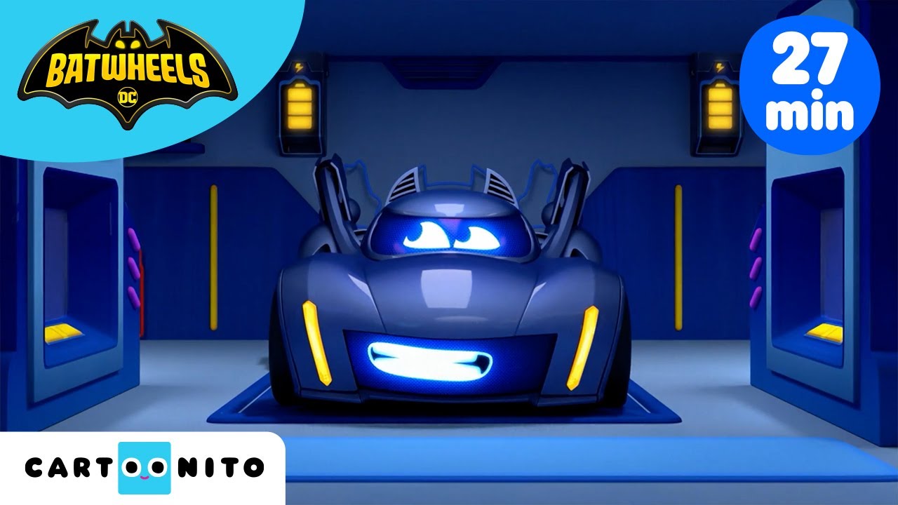 Batwheels Compilation |  Batwheels har brug for hjælp | Cartoonito | DC Cartoons for Kids