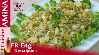 سلطة رائعة و راقية للضيوف و سريعة بمكونات جد بسيطة