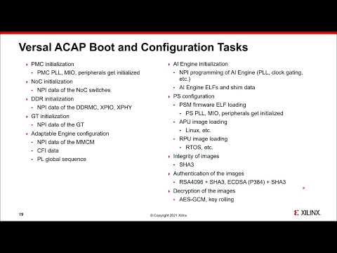 Versal PMC boot configuration