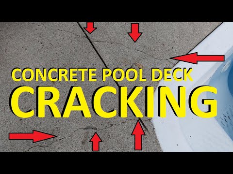 Pool Deck Cracking - Why Does This Happen?