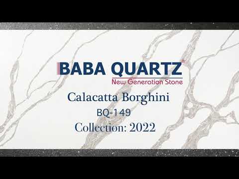 White polished calacatta borghini bq-149, thickness: 20 mm