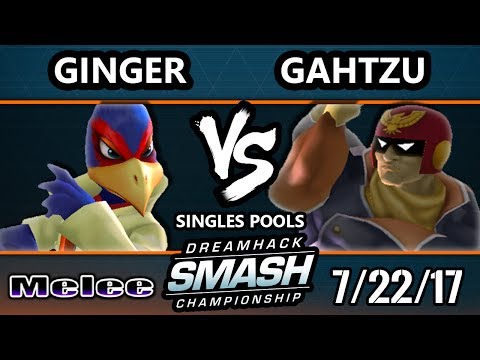 DHATL 17 Melee - Ginger (Falco) Vs. Gahtzu (Captain Falcon) SSBM Singles Pools