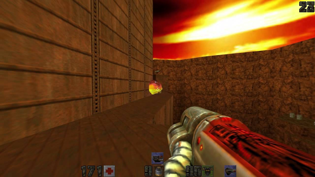 Quake II - Thresh on Q2DM1 (The Edge) - YouTube