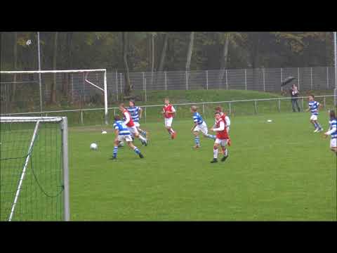 MVV JO12 - De Graafschap JO12 2de wedstrijd 11-11-2017