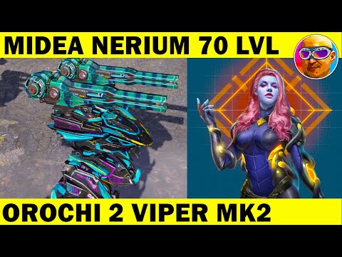 OROCHI VIPER MK2 + MIDEA NERIUM 70 LVL WAR ROBOTS REMASTERED