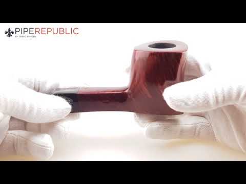 Savinelli glatte Freehand-Pfeifen Poker dunkelbraun Einzelstück