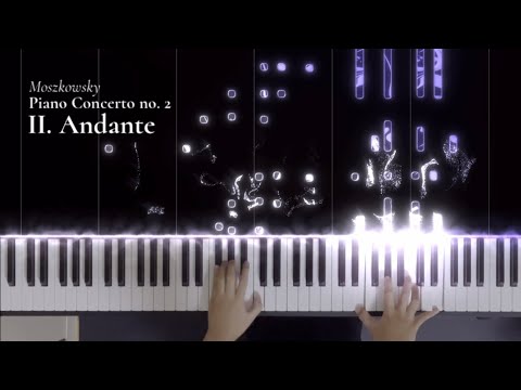 Moszkowski Piano Concerto no. 2, II. Andante, Op. 59