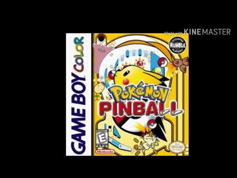 Pokemon Pinball Gameboy Color- Catch 'Em and Evolution Mode in Blue Field Music