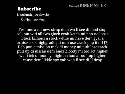 Masicka ft Bounty killer-Diplomat lyrics video