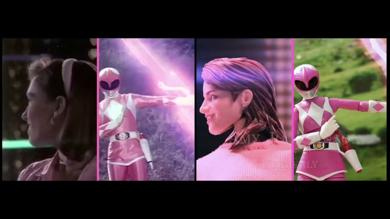 Mighty Morphin Power Rangers Theme Song Original + Stop Motion Comparison.