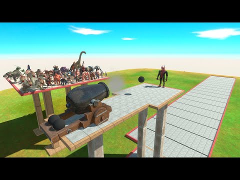 Shot Put Championship - Animal Revolt Battle Simulator