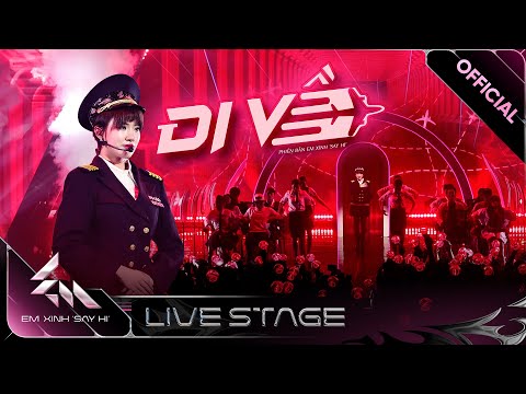 Đi Về - Pháo Cơ Trưởng khuấy đảo sân khấu với con beat căng cực | Em Xinh Say Hi [Livestage]
