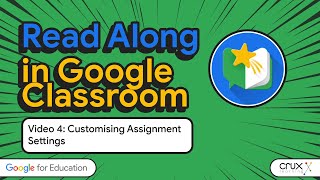 RA04 - Customising Assignment Settings