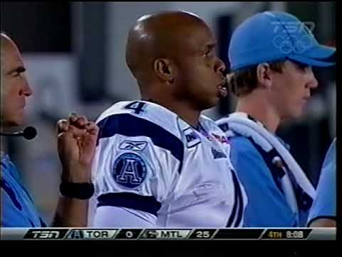CFL 2009 TORONTO ARGONAUTS AT MONTREAL ALOUETTES