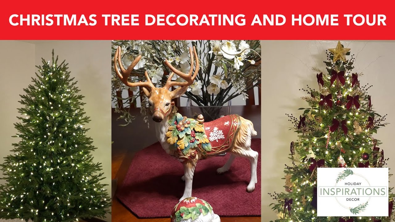 Christmas Tree Decorating and Home Tour: Decorate with ME!: Inspirations Holiday Decor