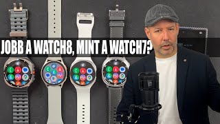 Watch7 vs. Watch8 - érdemes-e a drágább Samsung órát venni?