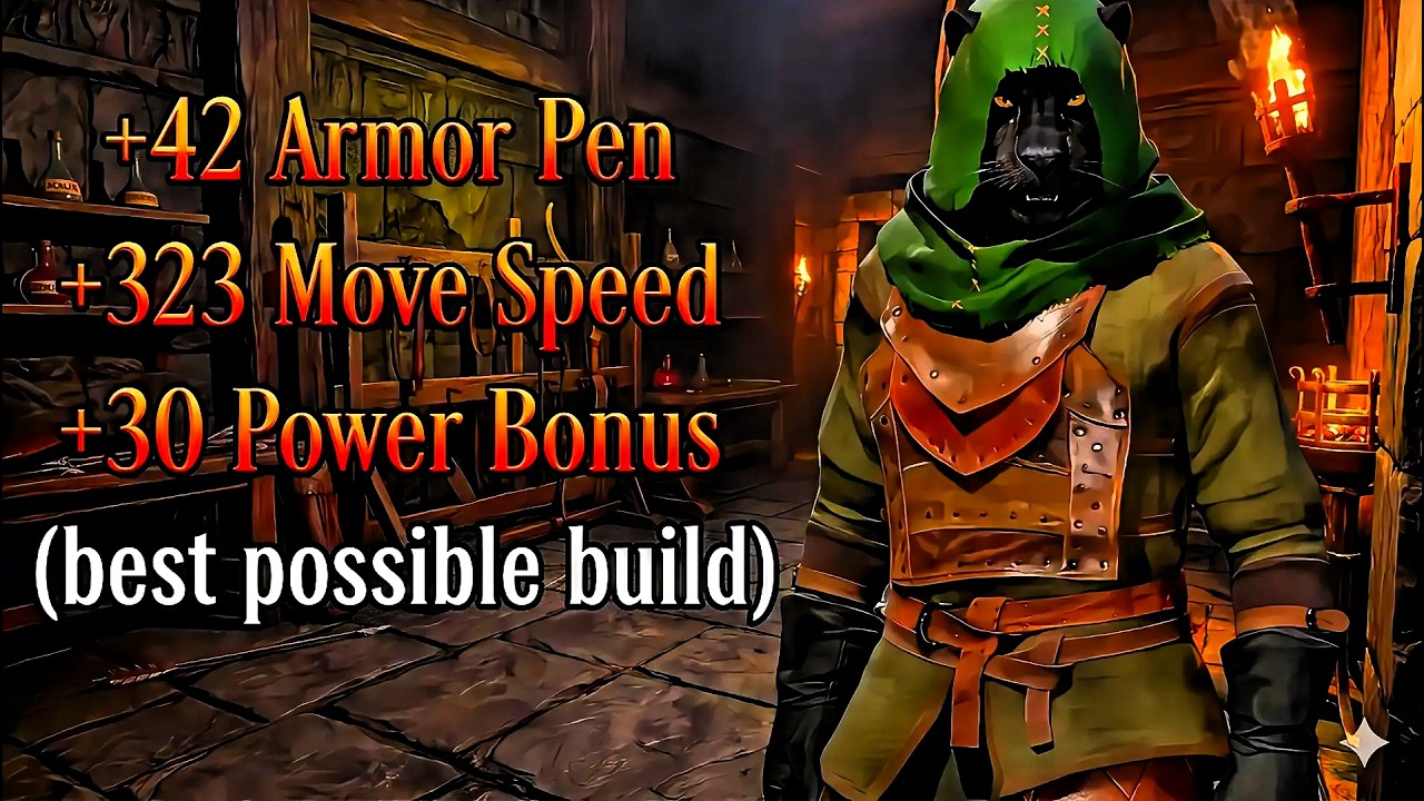 By Far the BEST Solos Ranger Build (323 MS, 42 Armor Pen, 30 Power) Dark and Darker