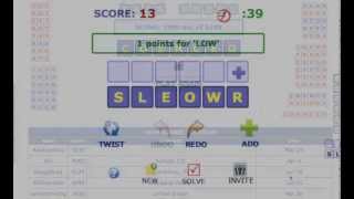 Text Twist Online at Wordplays.com