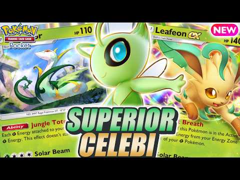500 DAMAGE CELEBI ! SERPERIOR is the BEST Partner for CELEBI EX ! - Pokemon TCG Pocket