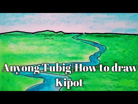 Anyong Tubig|How to draw Kipot#howtodraw  #drawing  #drawingtutorial
