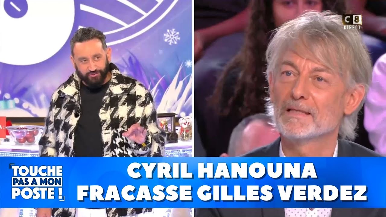 Cyril Hanouna fracasse Gilles Verdez
