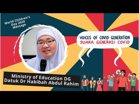 A Message of Hope for Children from DG Datuk Dr Habibah
