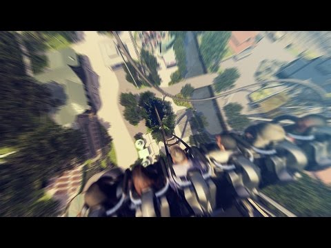 Valkyria OnRide | Liseberg Dive Coaster 2018 | Animated POV