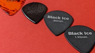Video thumbnail for D'Addario Black Ice 1.1mm guitar pick review by earthsteward9 Guitar Pick Reviews